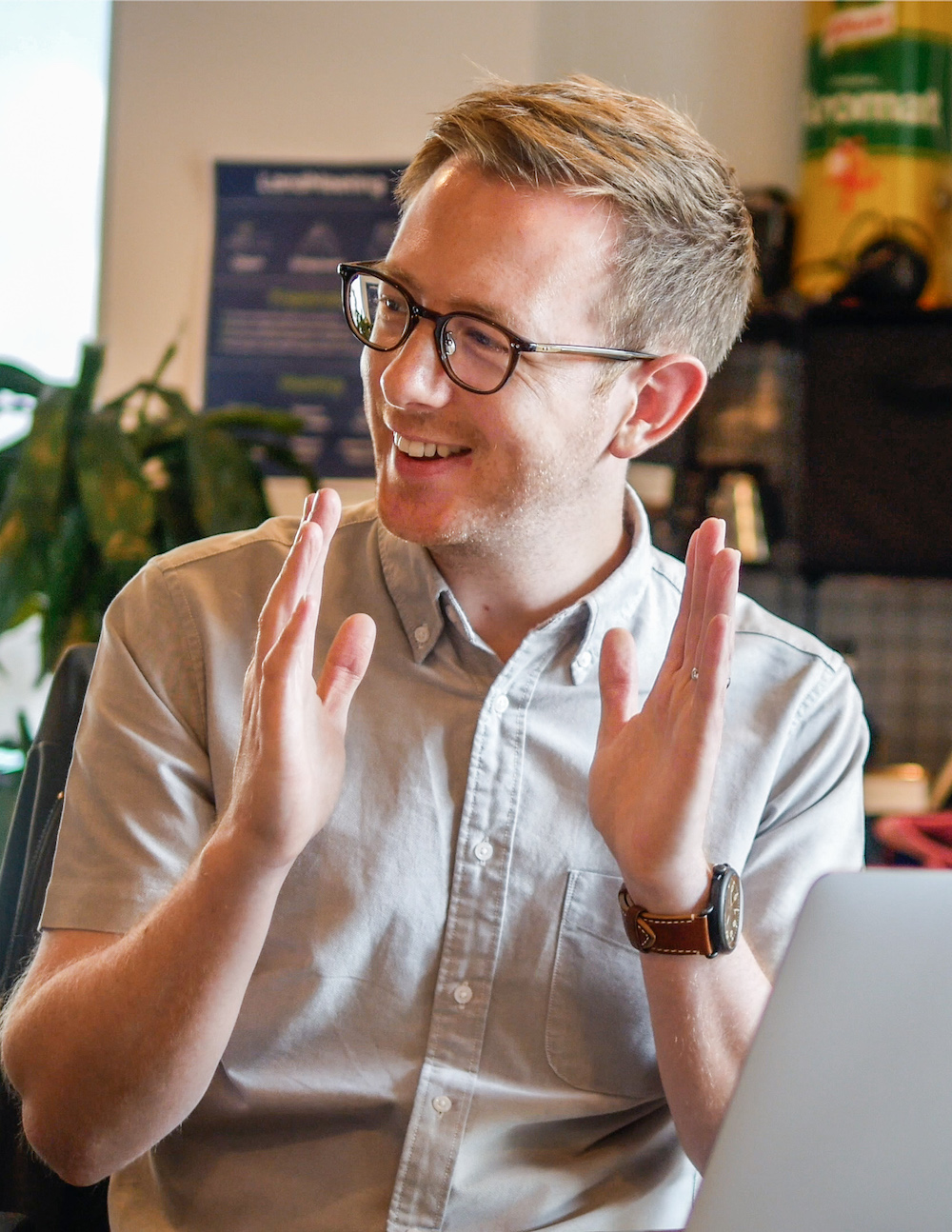 LandTech’s founder Andrew Moist talking about the company